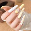 20Pcs/Bag Mini Poached Eggs 3D Nail Art Decorations Cute Poached Eggs Nails Charms Designs Diy Resin Nail Accessories