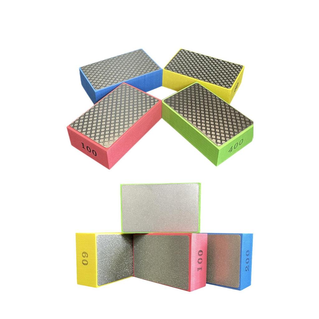 4 Pieces Hand Polishing Pads Professional, Lightweight, Grinding Tool Sanding