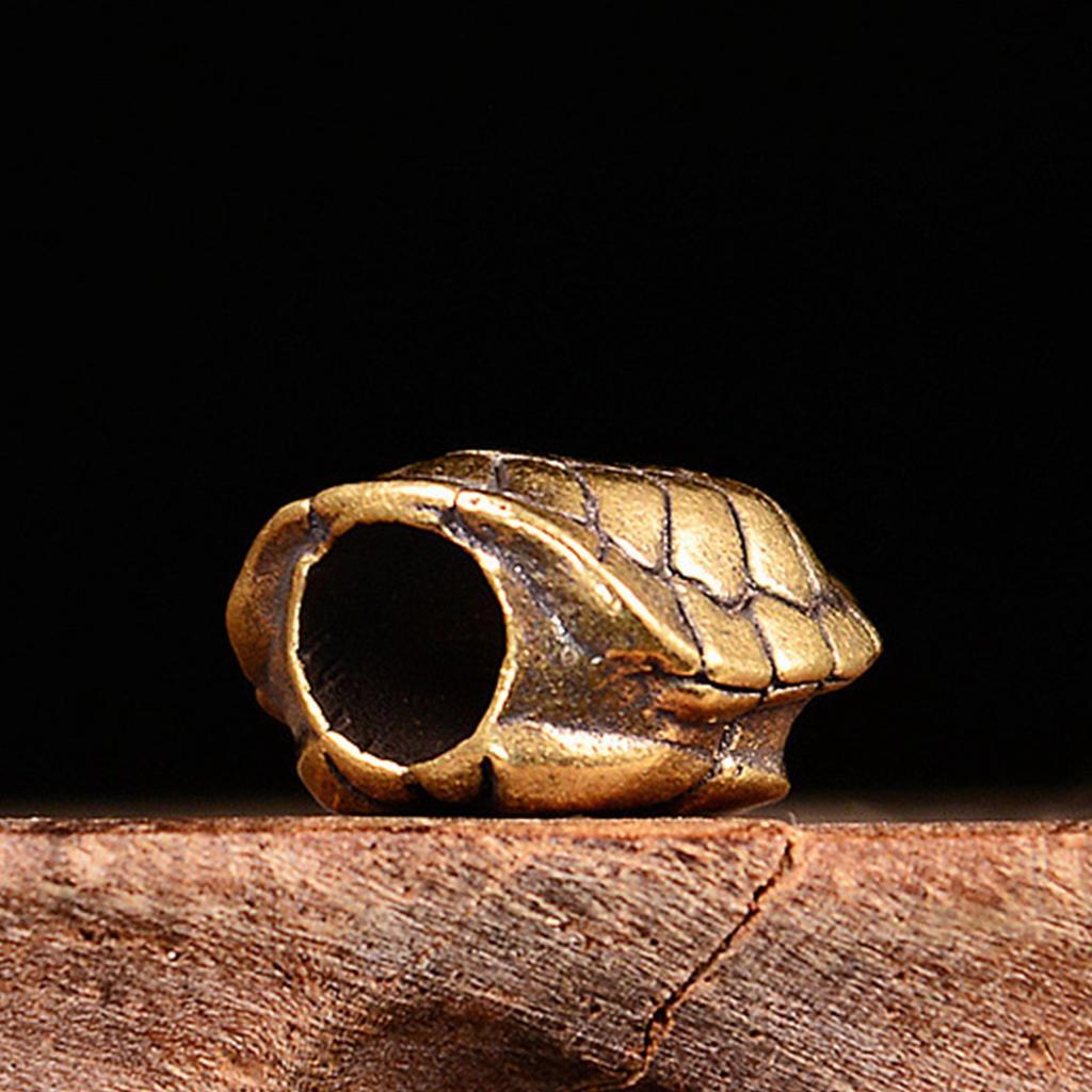 Vintage Brass EDC Necklace Pendant For Outdoor Survival Gear And Everyday Carry Accessories