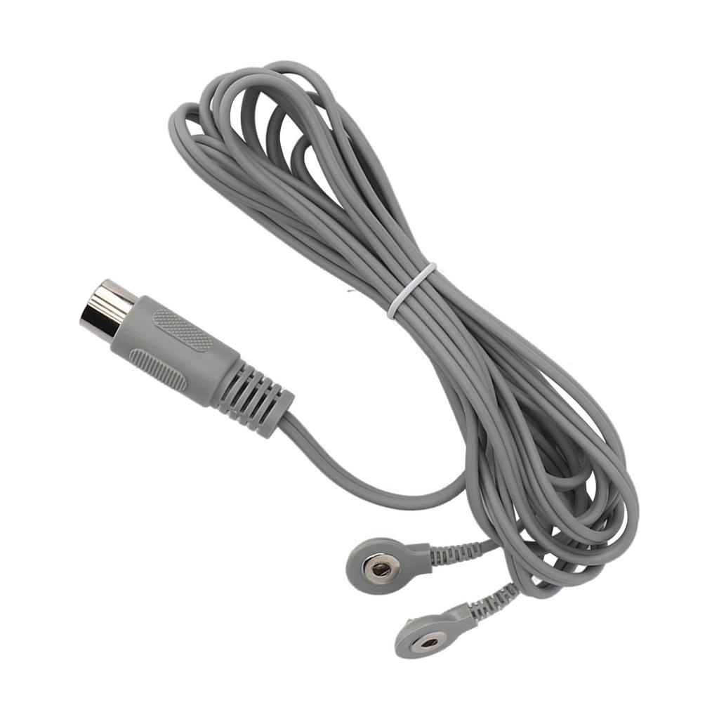 Electrodes Lead Wire 2 Snap Connector 5P Physical Therapy Portable Electrodes Wire Cable for