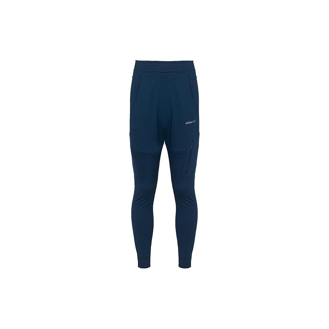 Adidas Neo Вязаные спортивные штаны Унисекс Темно-синие BR8560 XL