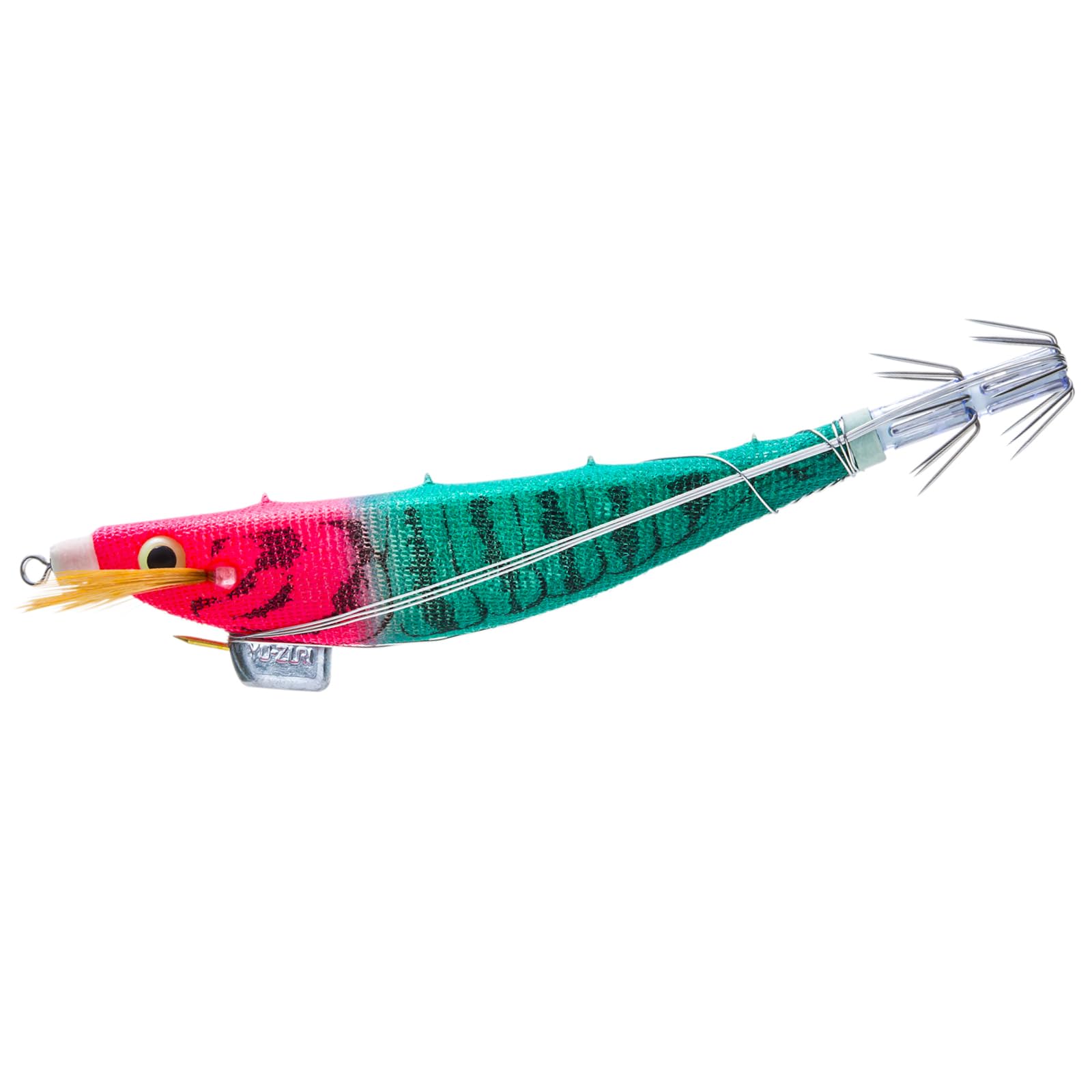 Squid Ebisu Squid 100mm Luminous Red Green Yo-Zuri Jig Jr. 11.5g