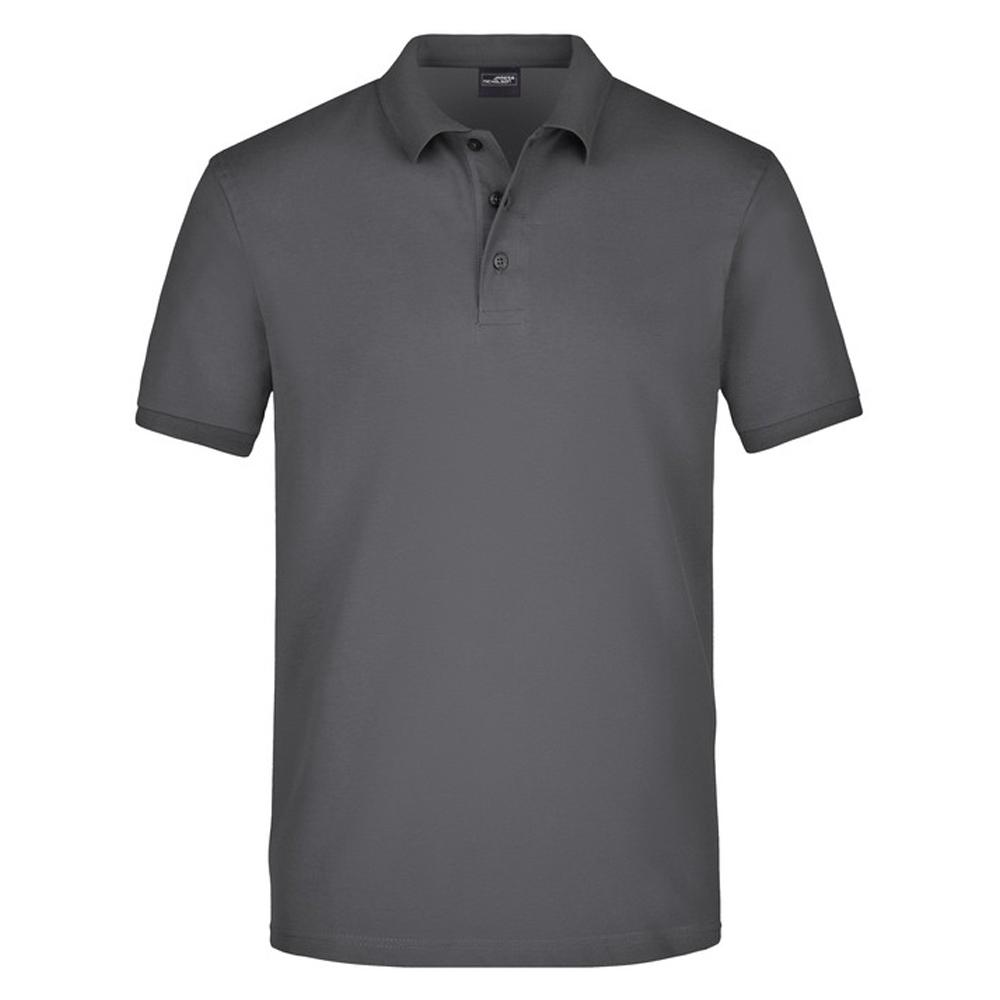 James and Nicholson Mens PiquÃ© Elasticated Polo Shirt