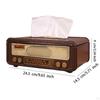 Radio Tissue Holder with Napkin Case for Home and Cafe Use