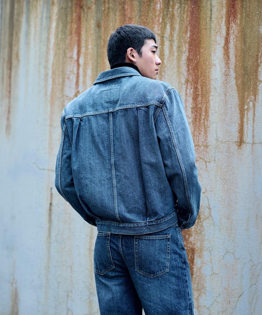 PLAC [Shiota Made] Type-1 Selvedge Jacket Blue