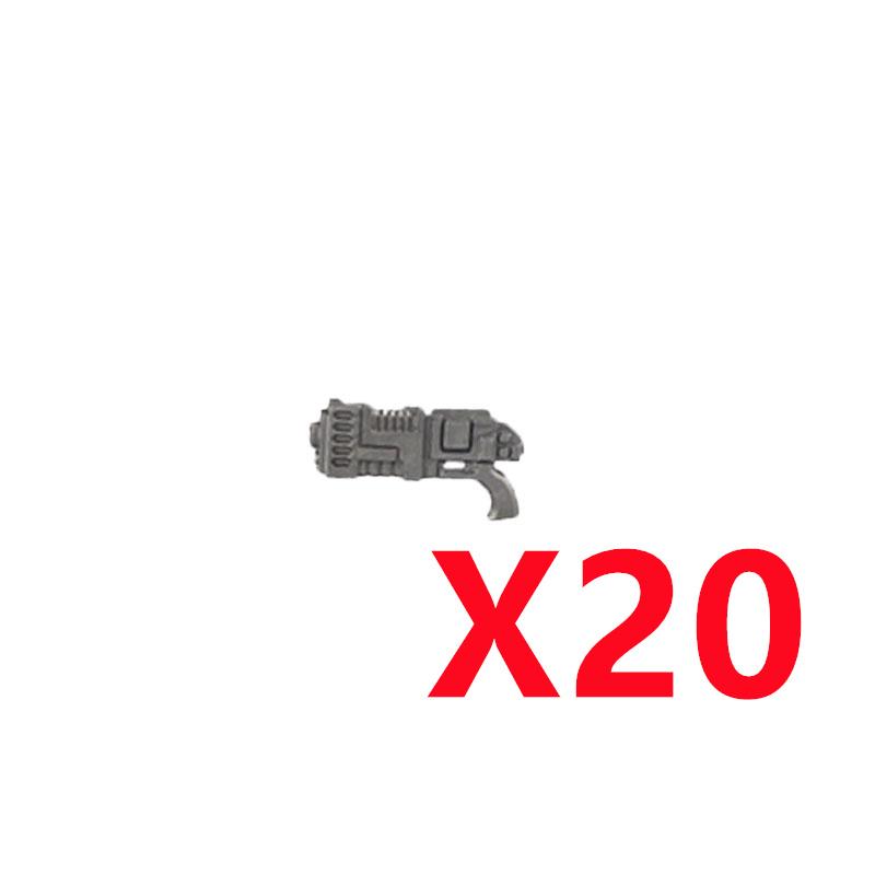 MOC War Building Blocks Movie Characters Soldier Weapons Accessories Rifle Heavy Demolition Pistol Mini Brick Gift Toy X018 DIY