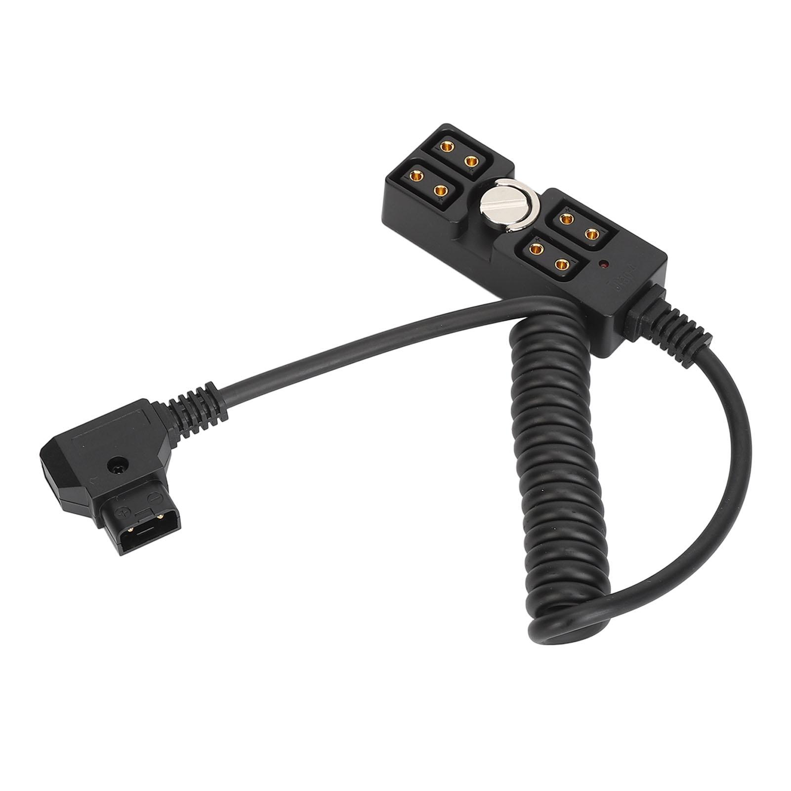 

Выходы D-Tap Кабель питания камеры с винтом 1/4 дюйма D-Tap B на 4-портовый разветвитель-адаптер с разъемом-розеткой для