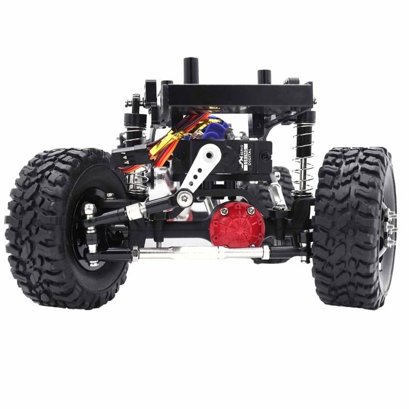 WPL Metal Front and Rear Axle Set for WPL C14 C24 C34 C44 B14 B24 1/16 RC Car Upgrades Parts Accessories