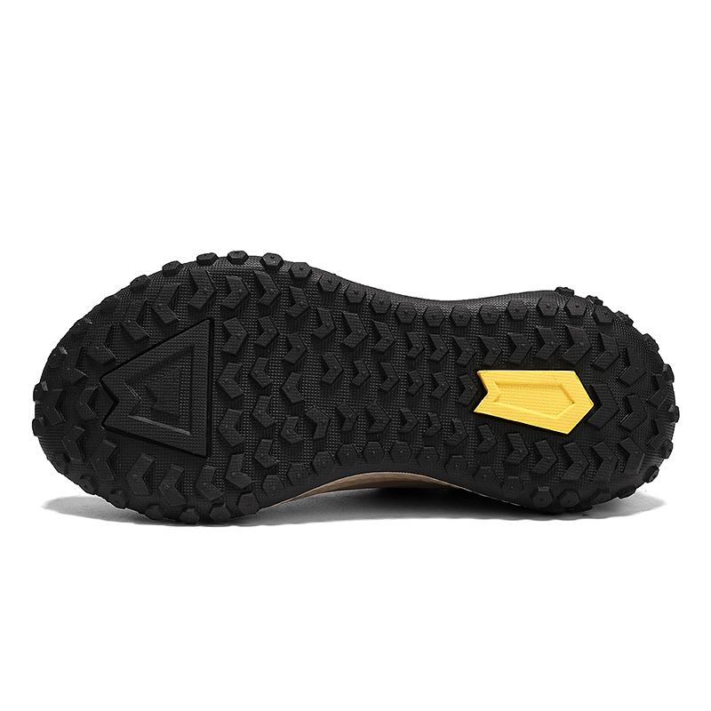 Hiking Shoes For Men Lightweight Jogging Sneakers With High-Quality Material Quality Brown Black