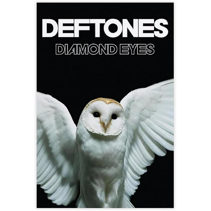 ELKPDOE Deftones Poster Diamond Eyes 1 Music Album Canvas Poster Unframe:12x18inch(30x45cm) 18L  x 12W