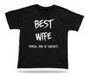 End of Subject Best Wife Ever T Shirt BFF Gift Marriage Occasion Mamy Present