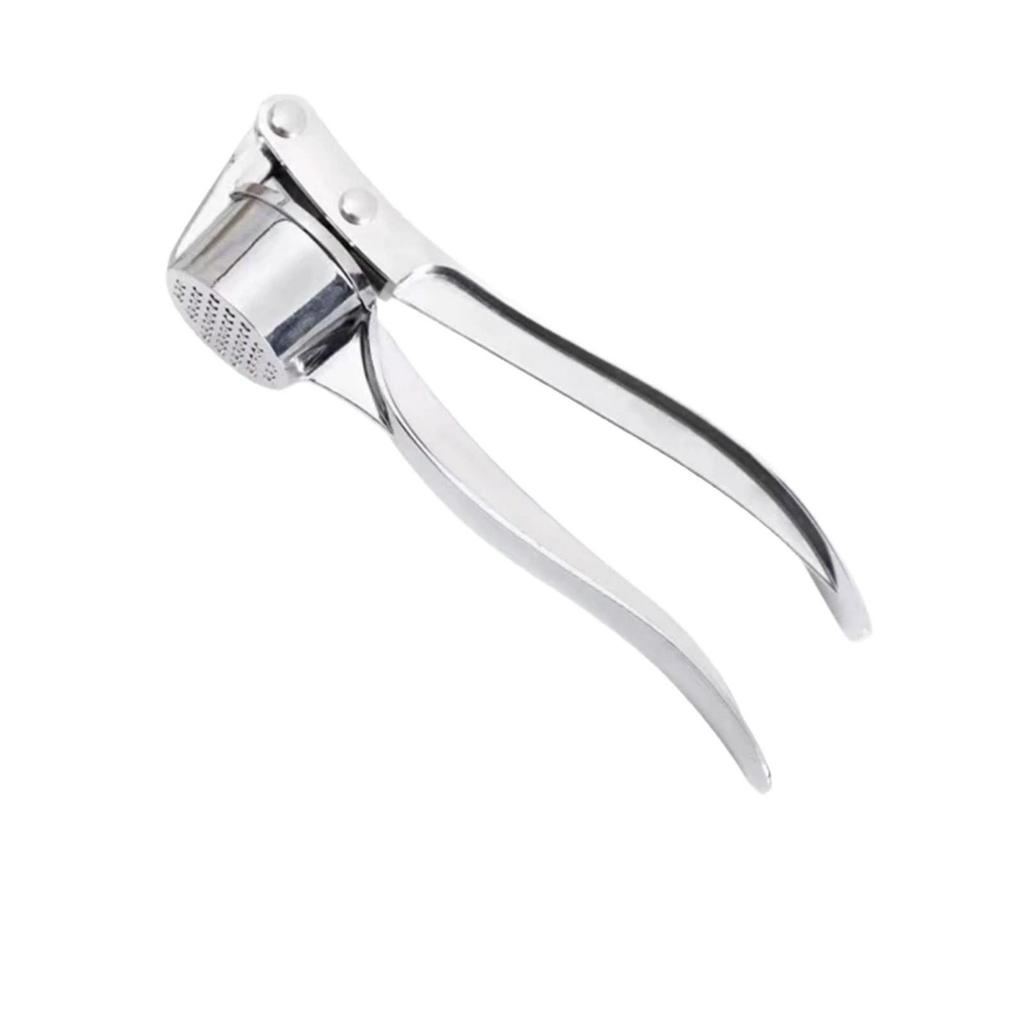 Large Manual Garlic Press and Mincer: Household Kitchen Utensil