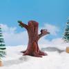 Christmas Tree Micro Landscape with Snowflake Ornaments - Zakka Accessories