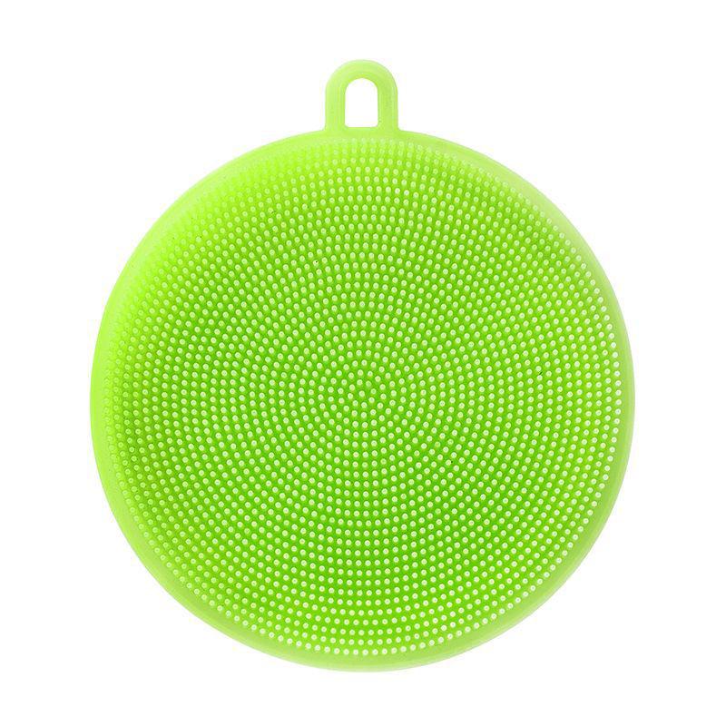 Multifunctional Silicone Brush Silicone Dishwashing Brush Decontamination Pot Bowl Cleaning Brush