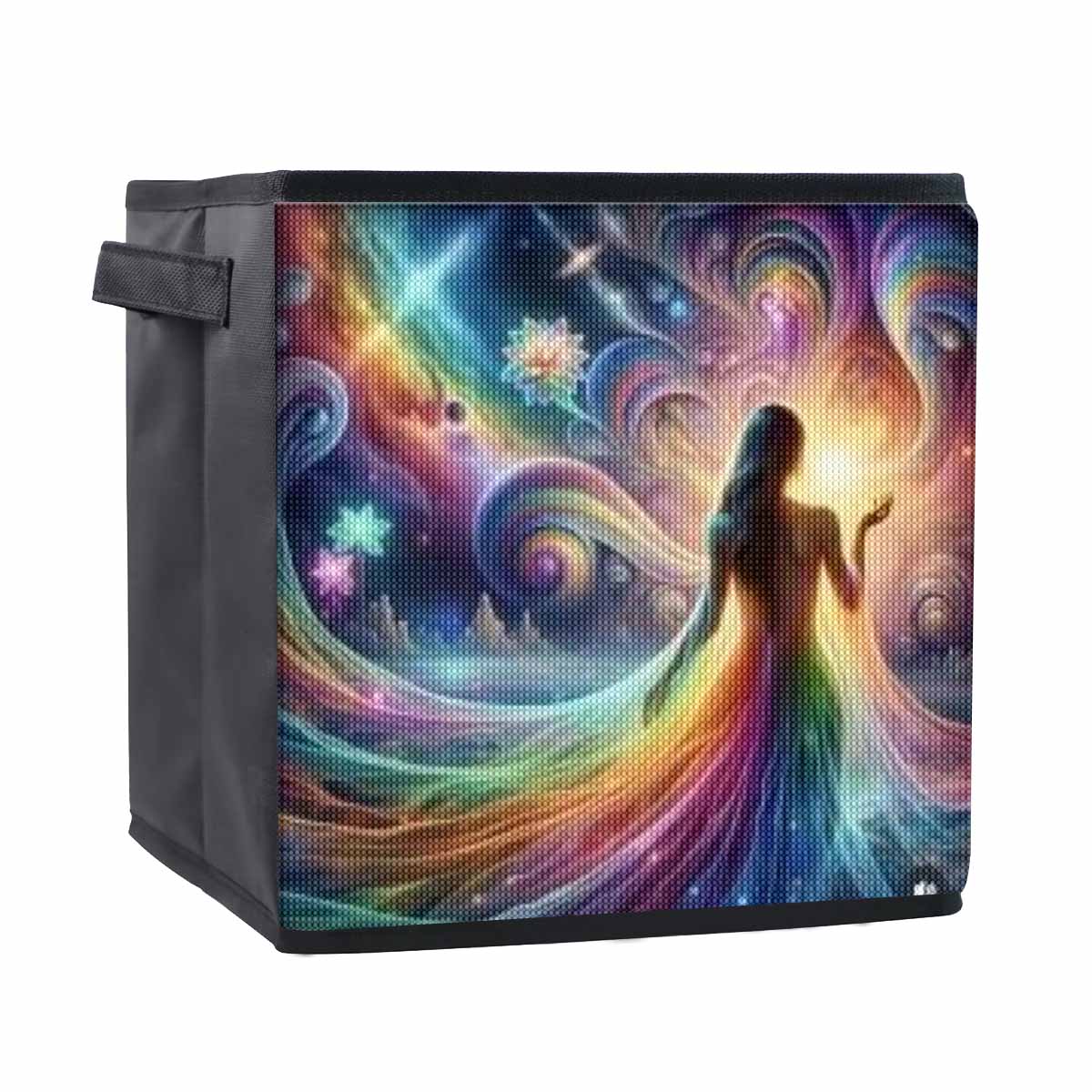 

Towards The Light 5D Diamond Painting Storage Basket Full Round Drill Mosaic Diamond Embroidery Cross Stitch Kits Home Decor Home Decor 25cmx25cm