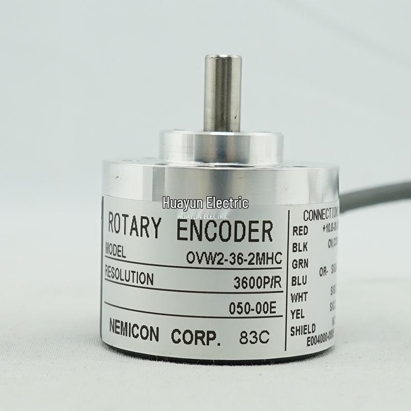 Genuine Nemicon OVW2-36-2MHC 050-00E Incremental Photoelectric Encoder - Original Spindle