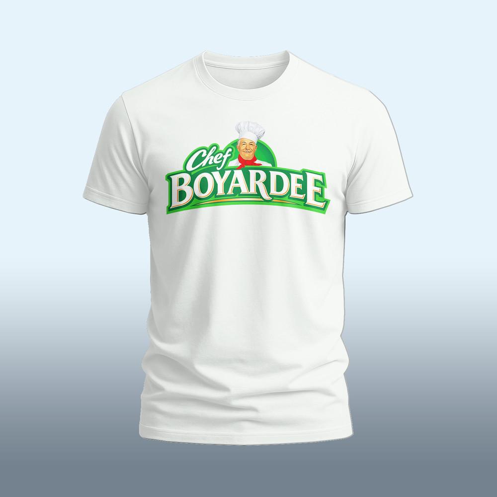 Смешная футболка с логотипом Chef Boyardee Размеры S-5XL Сделано в США Унисекс футболка S