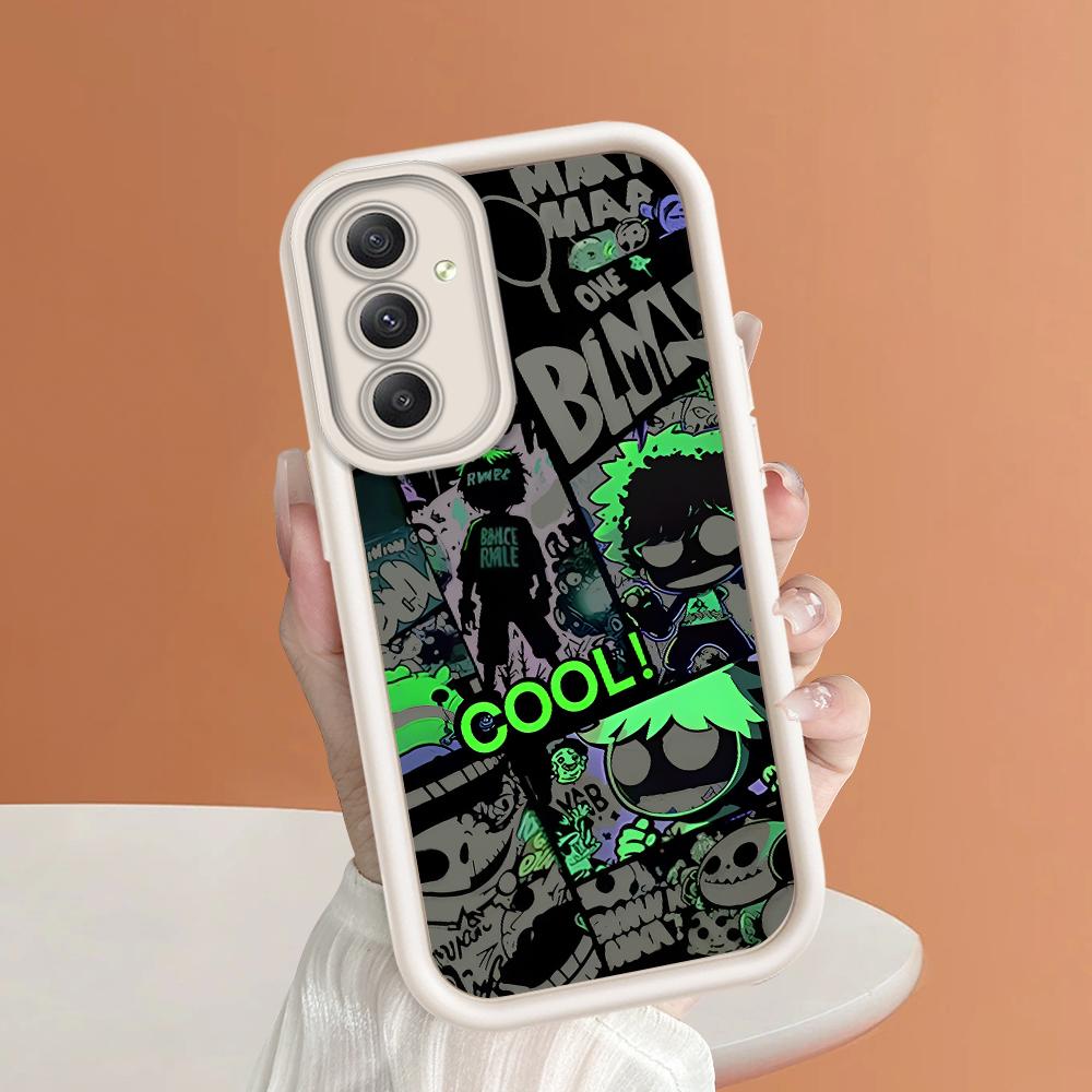 

Мягкий силиконовый квадратный чехол с рисунком лестницы для телефона, полное покрытие, противоударный защитный резиновый чехол для камеры для Samsung Samsung A51 белый