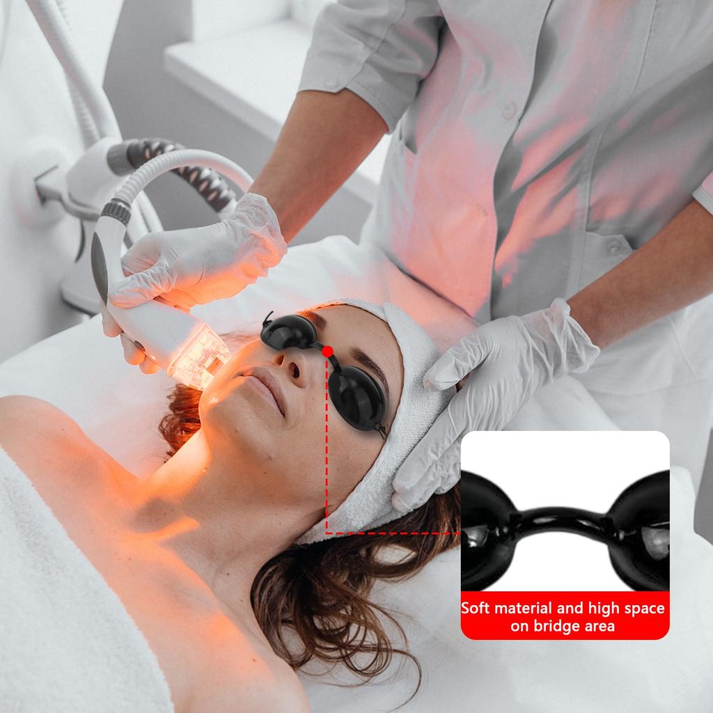 Mască de Rejuvenare a Pielii cu Fotoni, Folosită pentru Protecția Ochilor în Terapia cu Lumină Roșie, Ochelari de Bronzat, Ochelari de Siguranță