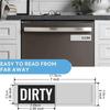 Dishwasher Magnetic Stickers with Scratch Resistant and Dirt Resistant Signs, Suitable for Dishwashers