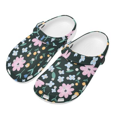 Mode Geprint EVA Klompen Pantoffels Mannen Vrouwen Geventileerd Ademend Slip-on Casual Sandalen Zachte Zool Zomerschoenen Casual Lopen
