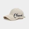 Black Side Letter Embroidered Baseball Hat for Women In Summer Travel Sun Protection Sun Protection Baseball Hat Showing Small Face