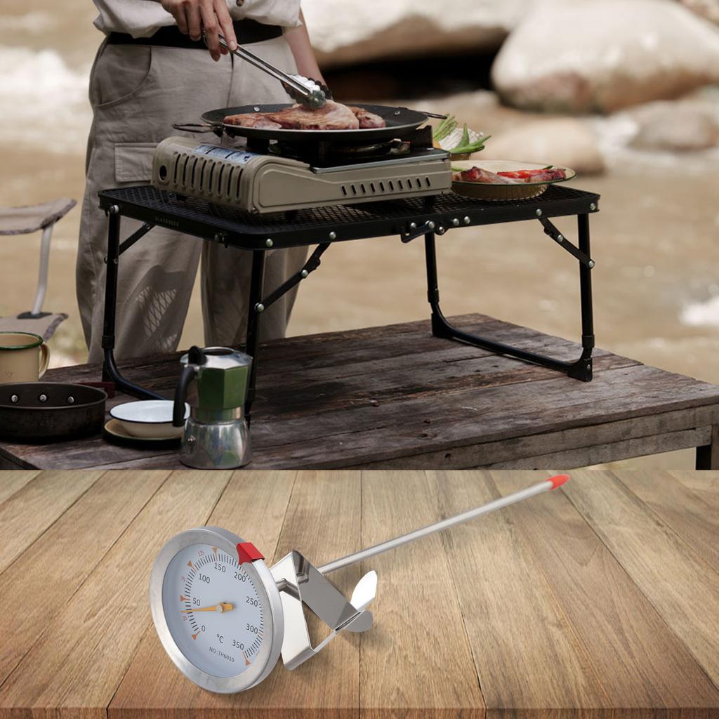For Home Cooking Frying Oil Thermometer Oil Temperature Meter Kitchen Use Cooking Activities 5.4*5.4cm Oil Thermometer