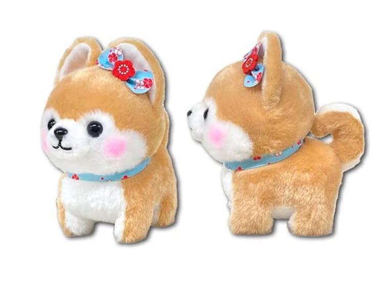 

Плюшевая игрушка Amuse Marutama Mameshiba Sankyodai ST Koume, общая длина 15 см 703716