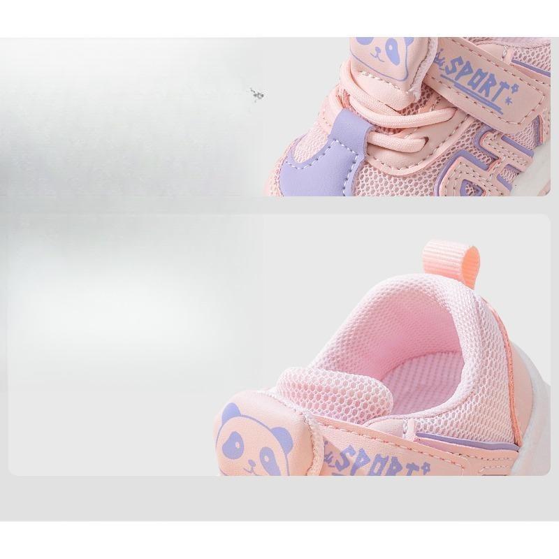 Children's toddler shoes Spring baby indoor shoes Mesh breathable boys' toddler shoes girls' running shoes
