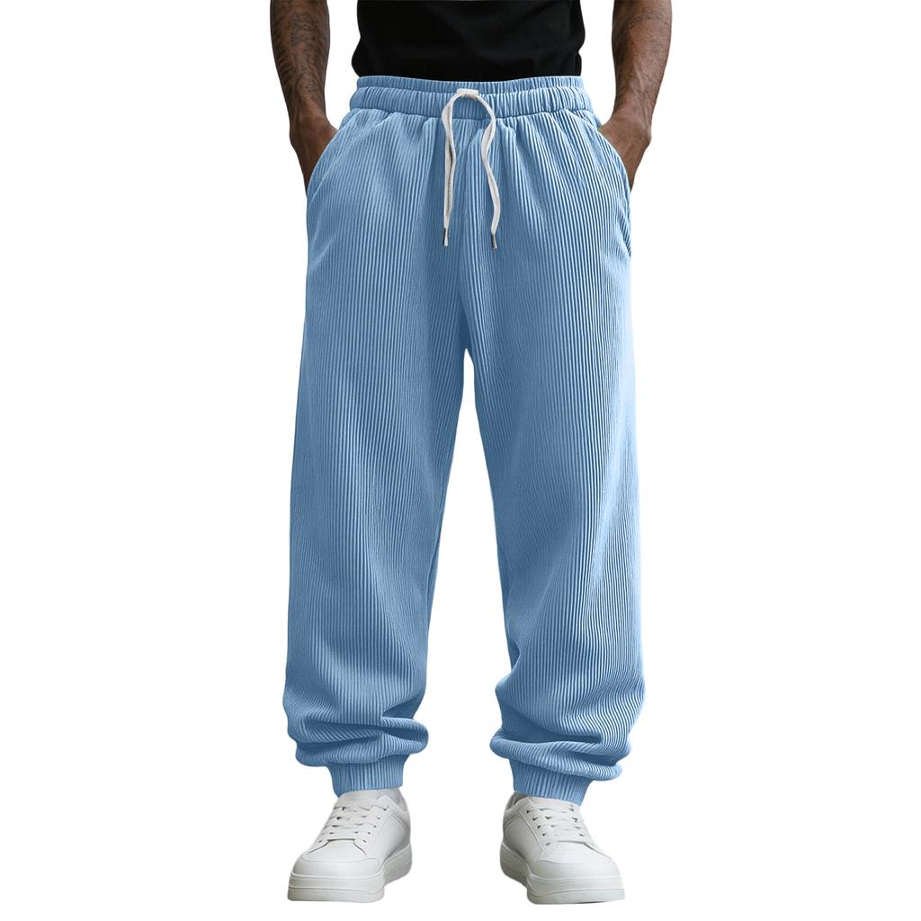 Men's Color Loose Sweatpants Men's Casual Fashion Sweatpants