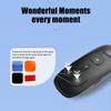Bluetooth-compatible Remote Control with Rolling Wheel Wireless Phones Tablets Camera Shutter E-book Reading Short Video Page Turner Clicker