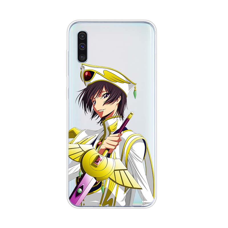 Anime Code Geass Lelouch For Samsung Galaxy A90 A80 A70 A60 A50 A40 A30 A20S A20E A10 A10E A10S S8 S7 S6 Edge Phone Case