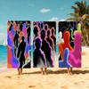 Abstract Art Figures Towel Beach Quick Dry Soft Pool Towels Gift for Travel Gym Shower Camping Sports