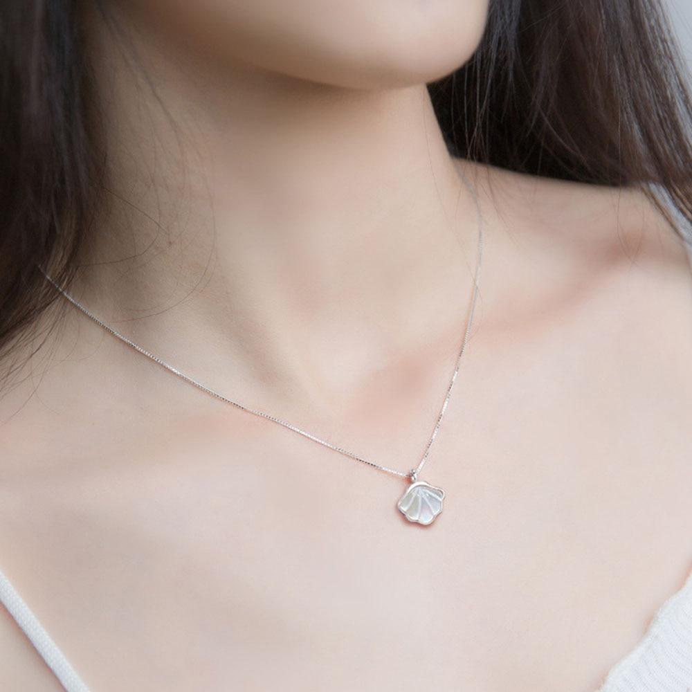 Shell Pendant Necklace Mother And Daughter Clavicle Chain Girls Jewelry Elegant Necklace For Women Festival Gift