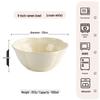 Ruhan Cream-Style Ceramic Bowl Set