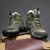 TUINANLE New Trend Men's High-Top Non-Slip Hiking Shoes Hiking Outdoor Wear-Resistant Platform Travel Boots