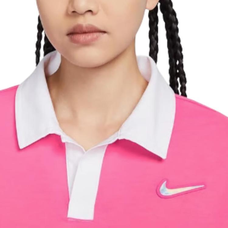 Nike Year Of The Dragon Drop Shoulder Sleeve T Shirt Women's Pink FZ6534-684