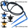 Kesla Drip Irrigation Kit 10-100M 4Way 2Way 8L Drip Arrow 3/5Mm Hose Watering System Dripper Sprinkler Pot Planting Greenhouse