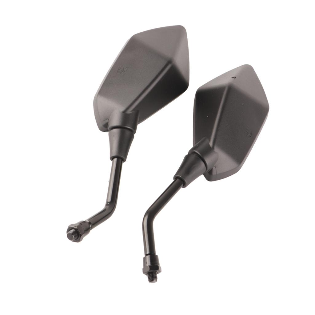 Pair of Motorcycle Modification   Rearview Wing Mirror Motorbike Accessory Black