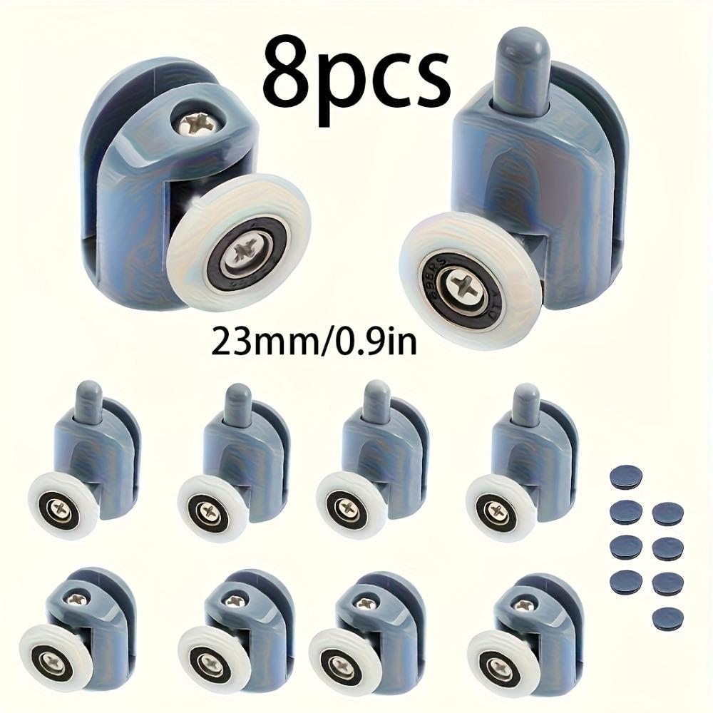 8pcs Shower Rooms Cabins Pulley &Shower Room Roller /Runners/Wheels/Pulleys Diameter 23/25mm