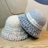 Knitted Fisherman Hat for Women In Autumn and Winter Cold Proof and Warm Ear Protecting Basin Hat Versatile Face Showing Small Woolen Hat
