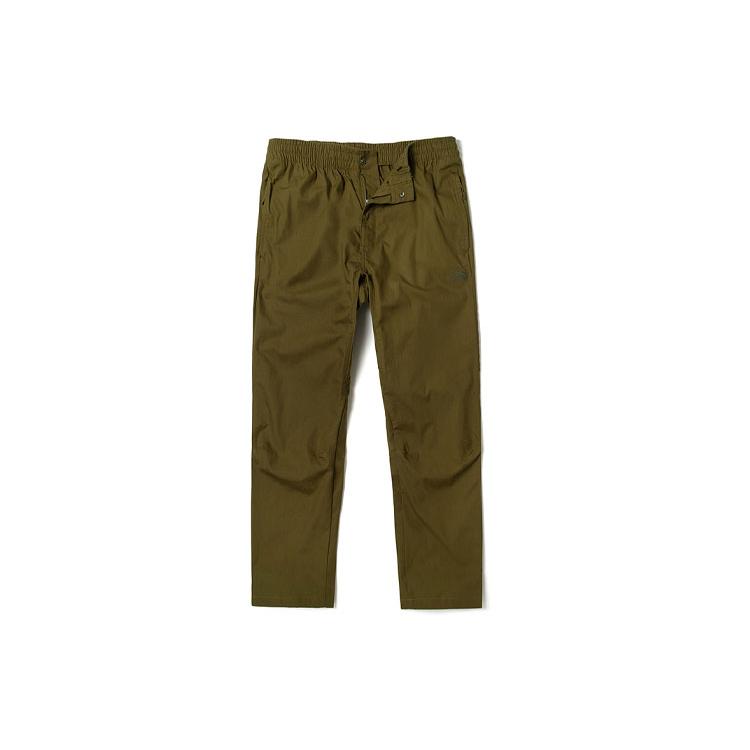 The North Face Casual Pants Men's Brown Moderate Straight Fit Pants NF0A4UCA-37U