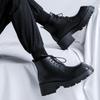 High-top Martin boots men's autumn 2025 new British style thick-soled tooling boots men's locomotive square head leather boots 2906-R