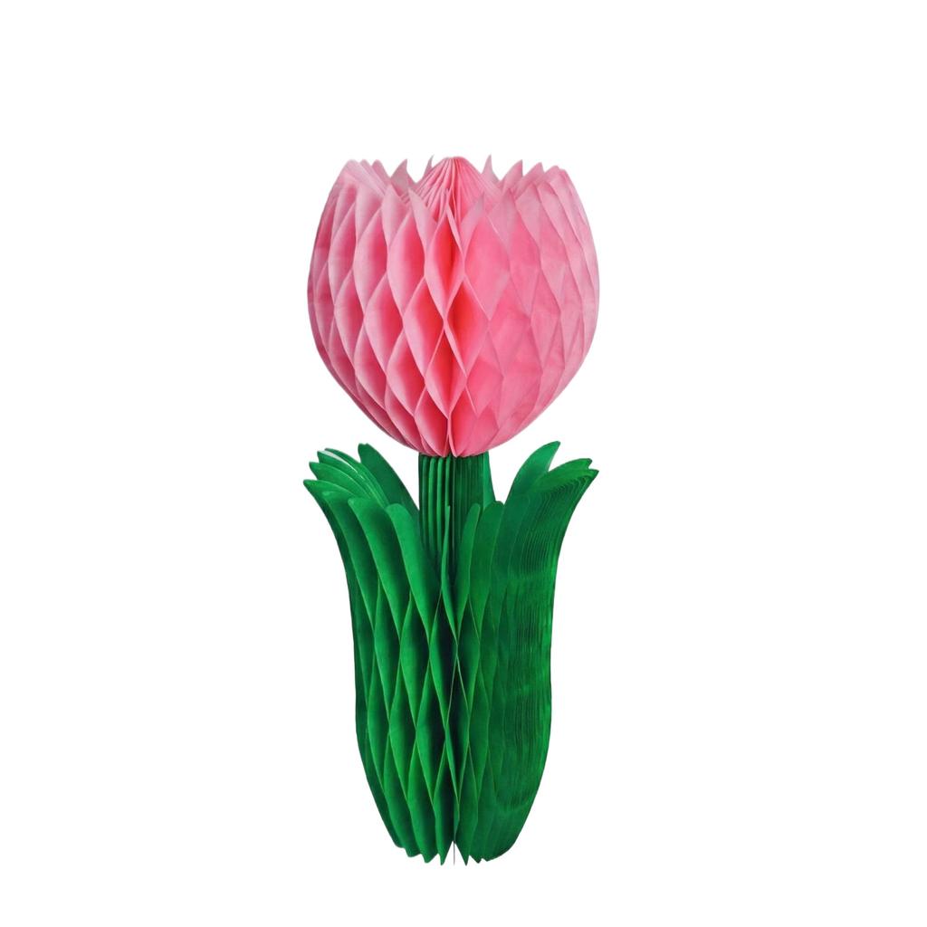 Paper Flower Centerpieces Spring Party Decorations Honeycomb Day Decoration, Floral Centerpieces For Easter Party Birthday Tea Party