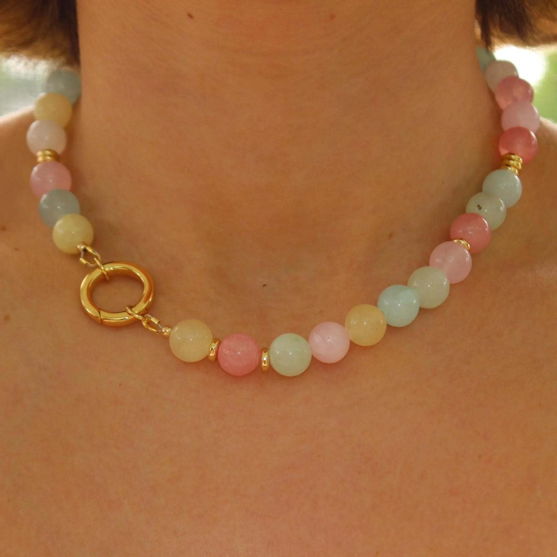 

Модное ожерелье для женских украшений разноцветный