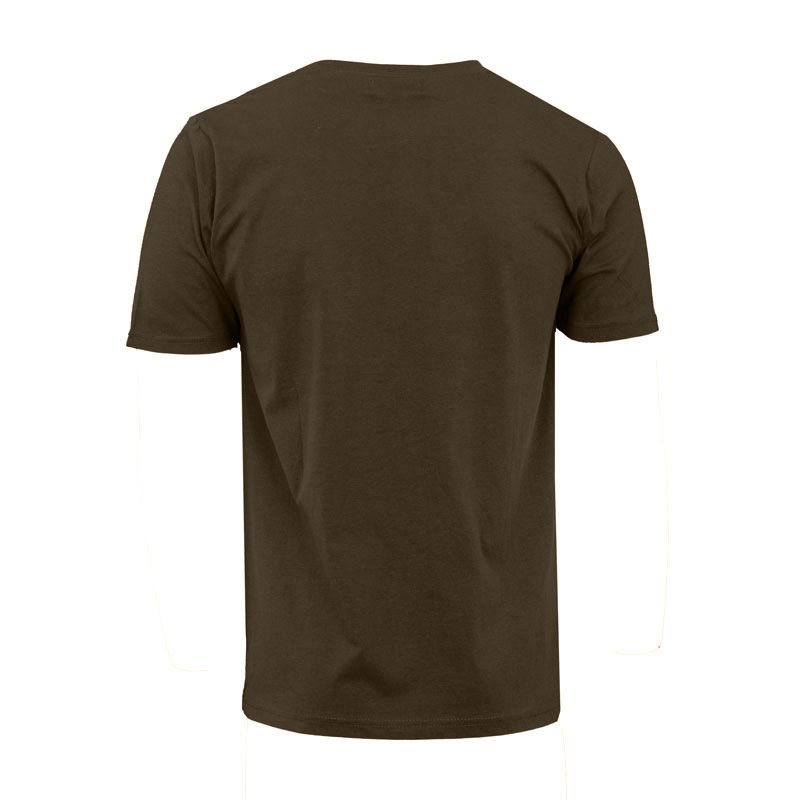 Plain Round Neck T-shirt Luidji Cotton Men TED LAPIDUS