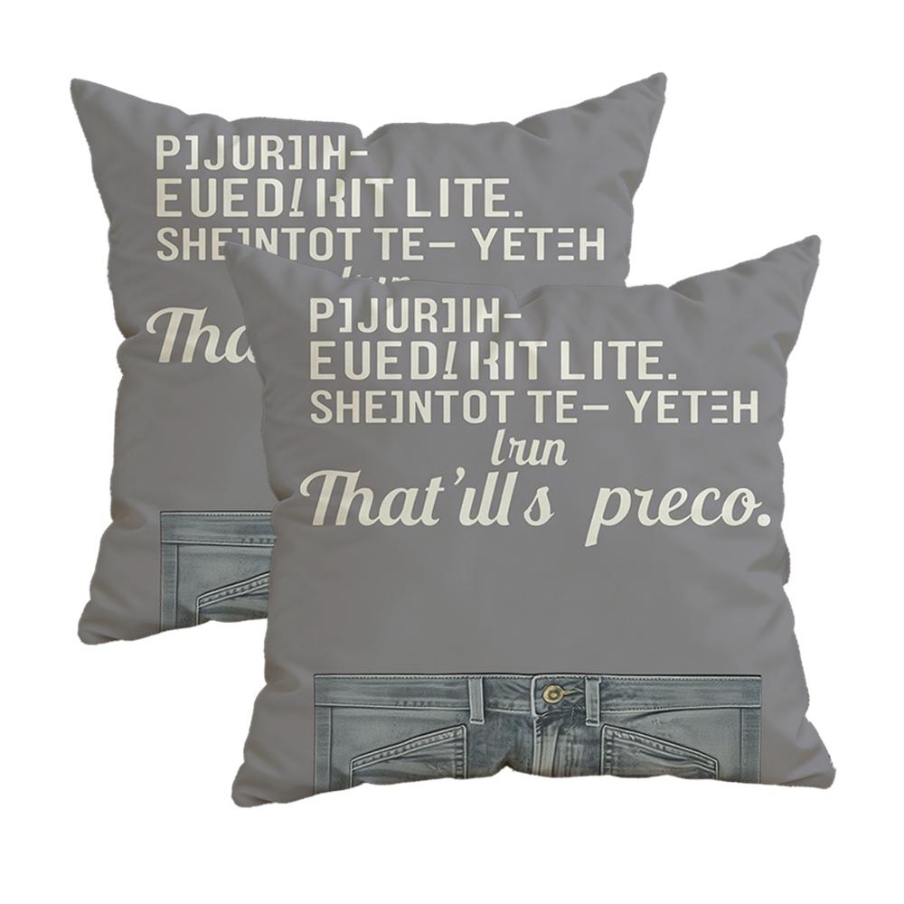 Trust In The Lord Throw Pillow Coverszipper Design, Decorative Pillowcase, 45X45 Cm Pillowcase