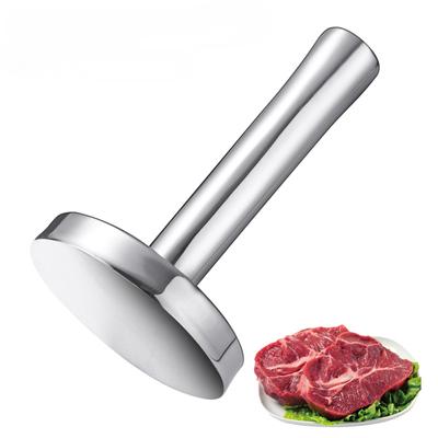Fleischklopfer Plattierer Edelstahl Küche Fleischhammer Groß Rund Fleischhammer Zartmacher Werkzeug Rostfrei Hähnchen Plattierer