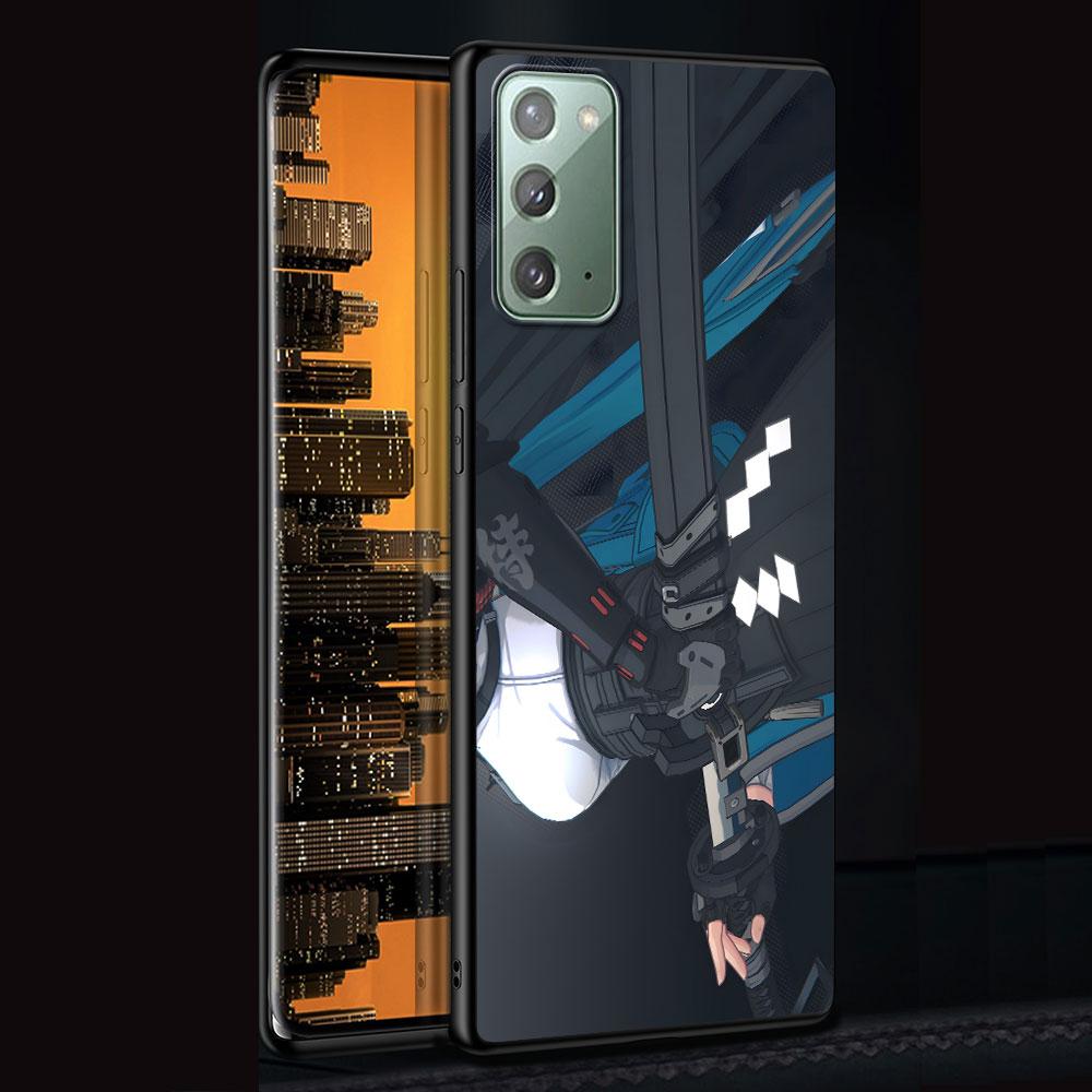 

Hoshimi Miyabi Zenless Zone Zero Case for Samsung Galaxy Note 20 Ultra 10 Plus 9 8 TPU Phone Cover 10Lite Black Soft Shell Funda Samsung Note 8