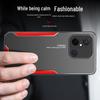 Metal Blade Redmi 12C Phone Case, Aluminum Alloy Protective Cover for Redmi 10, 9A/8/Men and Women Frosted Hard Shell